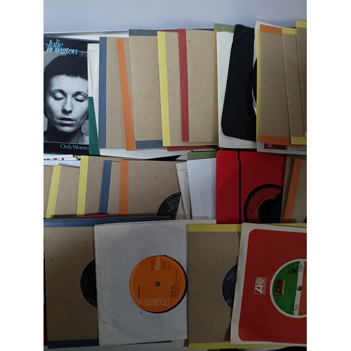 A job lot of Singles 7 inch vinyl records various conditions