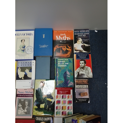 4 - A job lot of books to include; causing death and saving lives, the god beneath the sea, shelby and h... 