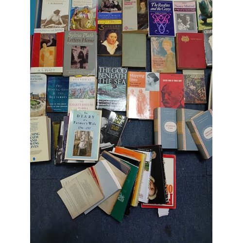 4 - A job lot of books to include; causing death and saving lives, the god beneath the sea, shelby and h... 