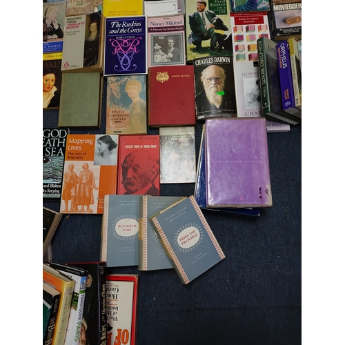 4 - A job lot of books to include; causing death and saving lives, the god beneath the sea, shelby and h... 