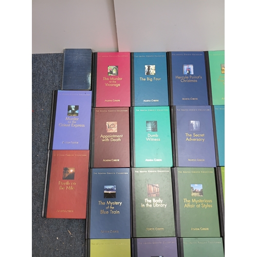 5 - A set of Agatha christie books to include the seven dials mystery. The man in the brown suit, the ar... 