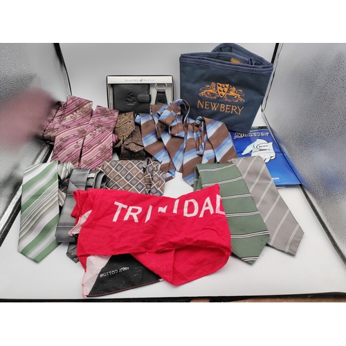 39 - A collection of assorted men's neck ties, unopened 