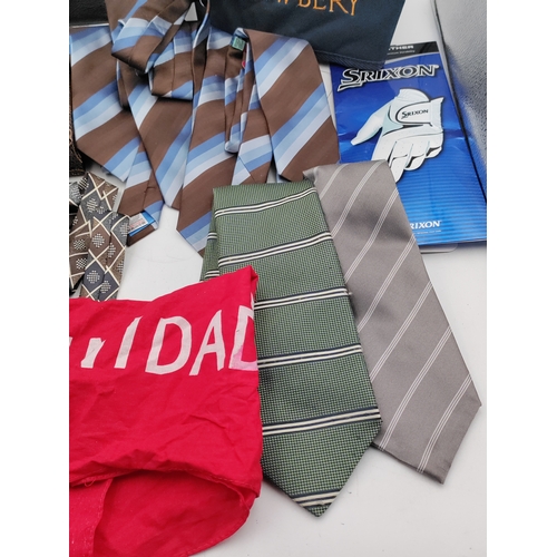 39 - A collection of assorted men's neck ties, unopened 