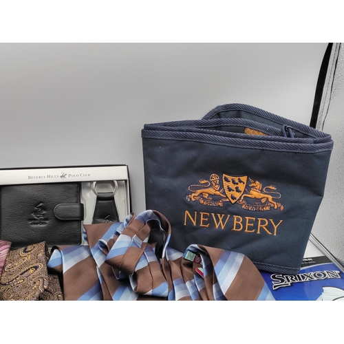 39 - A collection of assorted men's neck ties, unopened 