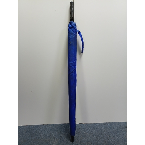 40 - A collection of walking sticks and umbrellas, with brands such as Dunlop, Lambert and Butler, Burtel... 