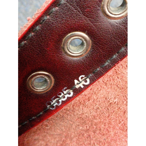 41 - MataMata fasion boots in cherry red. Size 46/11.