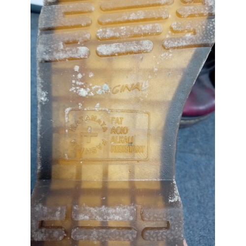 41 - MataMata fasion boots in cherry red. Size 46/11.