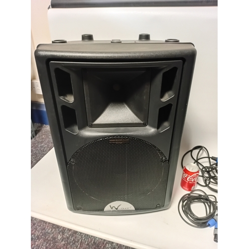 248 - W Audio PSR - 12 active speaker systems designed for professional use. size 60x40 cm