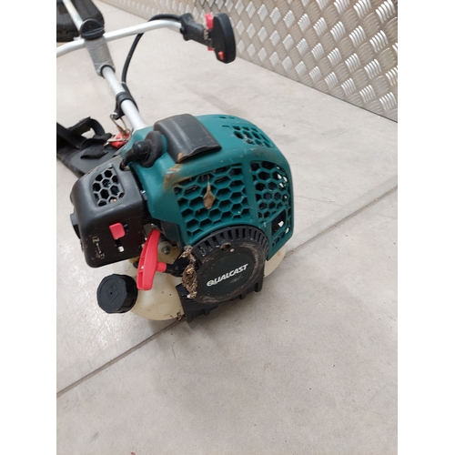 47 - Qualcast 42cm 42.7cc petrol brush cutter. RG415. Untested.