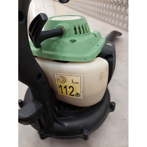 49 - Goplus petrol blower vacuum. GT3396. Needs a part as shown in photos, otherwise in very good conditi... 
