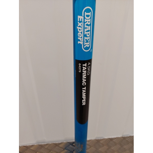 50 - Draper expert 4.5kg tarmac tamper.