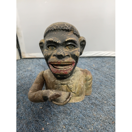 227 - A vintage model 17th century naval cannon with cast iron barrel and wooden carriage together with A ... 