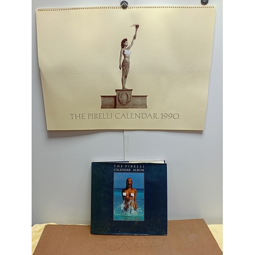 208 - The PIRELLI calendar 1990 and it's corresponding album the PIRELLI Calendar Album
