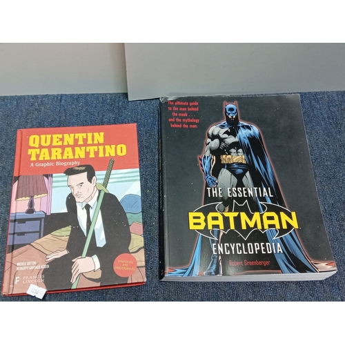 209 - A collection of four books and graphic novels, to include; The Essential Batman Encyclopedia, a Hayn... 