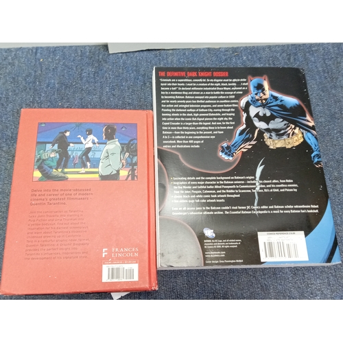 209 - A collection of four books and graphic novels, to include; The Essential Batman Encyclopedia, a Hayn... 