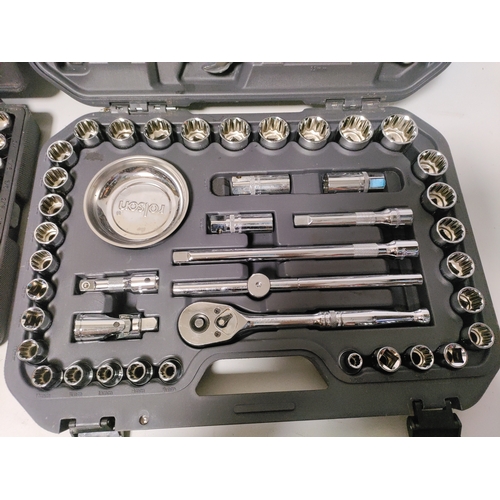 67 - 2 complete Halfords Socket Sets