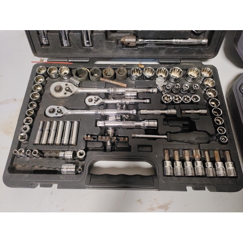 67 - 2 complete Halfords Socket Sets