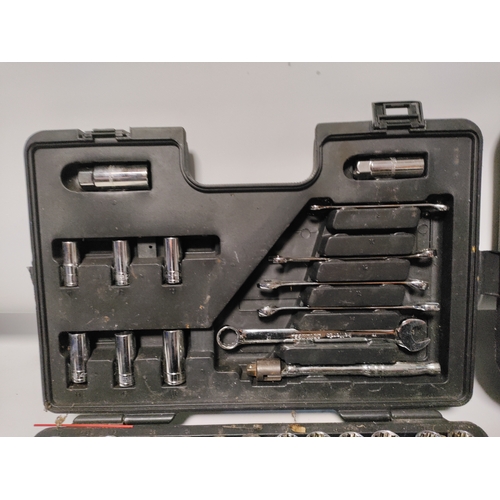 67 - 2 complete Halfords Socket Sets