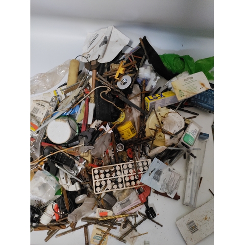 77 - A large collection of tools to include, screwdrivers, clamps, spanners, drill bits and more.