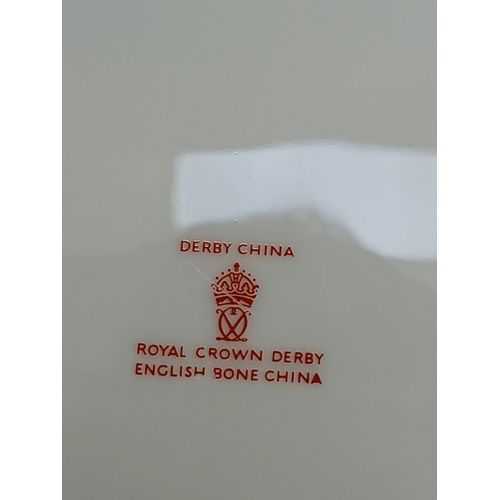 274 - A collection of Royal Crown Derby ceramics to include, 1 platter, 1 sandwich plate, 7 plates, 13 sid... 