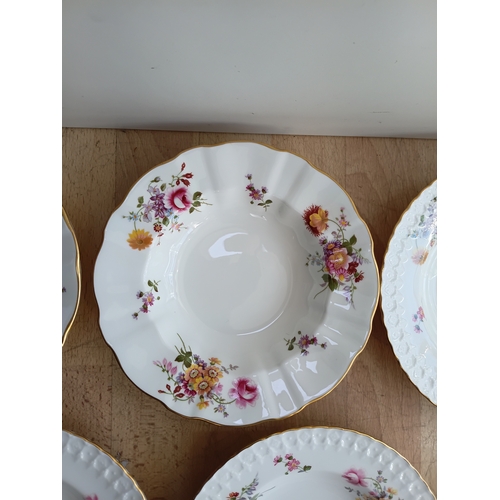 274 - A collection of Royal Crown Derby ceramics to include, 1 platter, 1 sandwich plate, 7 plates, 13 sid... 