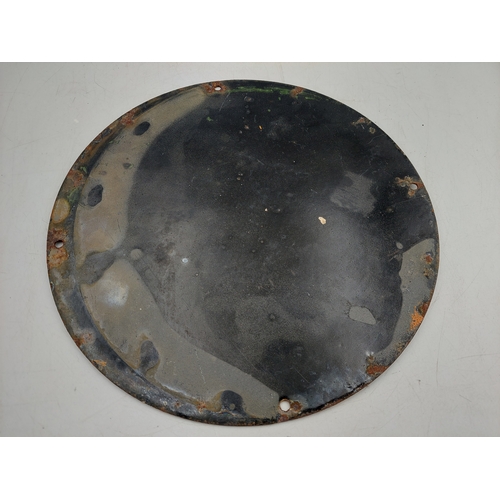 214 - A Rolex enamelled sign. 12 inch diameter.