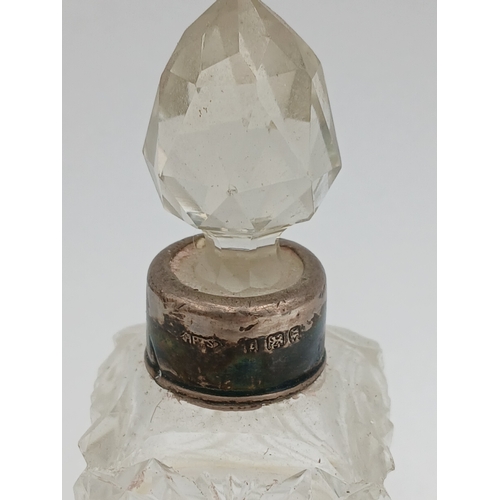 221 - A trio of silver items. To include, a damaged trophey Engraved M&B A.B.C 1952 Club Trophey-memento J... 