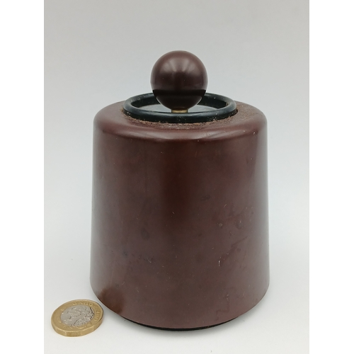 226 - A vintage DIL Flintless (Dorset industries ltd)  bakelite pull out table lighter. Height 12cm x 9.5c... 