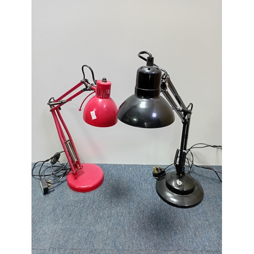 227 - Anglepoise style Desk Lamps. Working