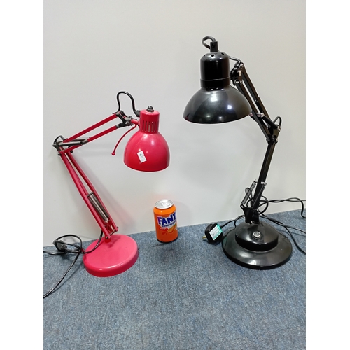 227 - Anglepoise style Desk Lamps. Working