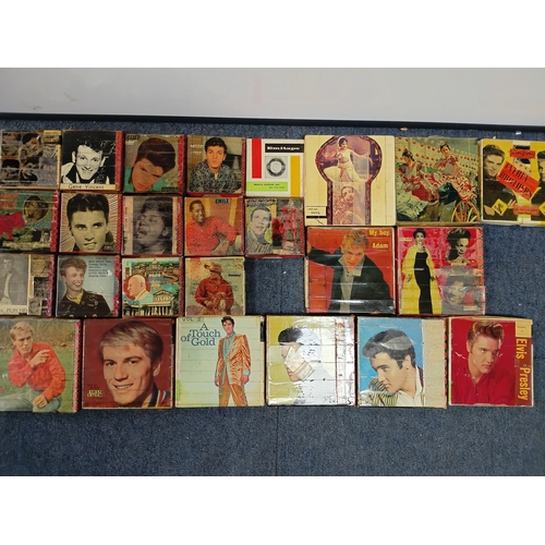 193 - A collection of reel to reel recording tapes of various artists to include, Elvis Presley, Cliff Ric... 
