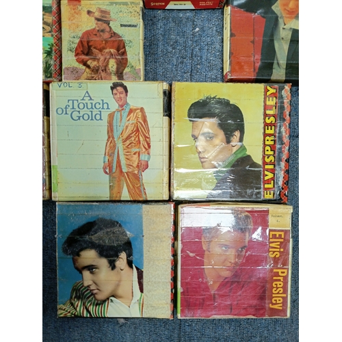 193 - A collection of reel to reel recording tapes of various artists to include, Elvis Presley, Cliff Ric... 