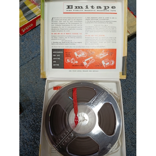 193 - A collection of reel to reel recording tapes of various artists to include, Elvis Presley, Cliff Ric... 
