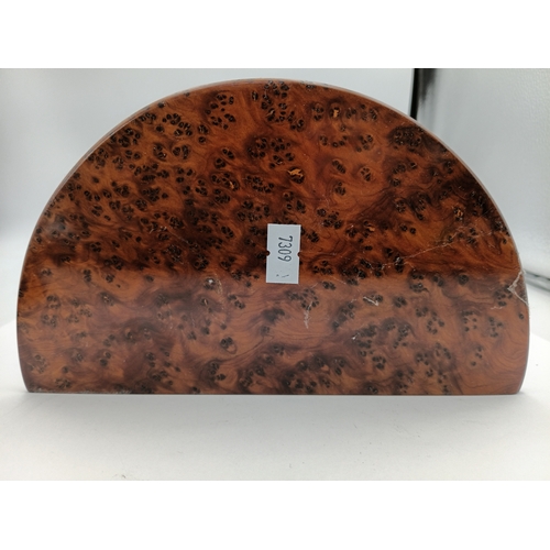 287 - A vintage Japanese lacquered paper mache storage box with hand painted floral design, Height 1.5 inc... 