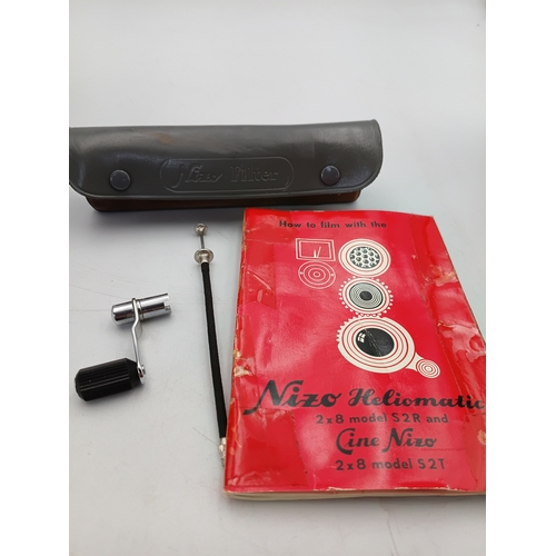 190 - A vintage Nizo Heliomatic 8 CineCamera tested and working