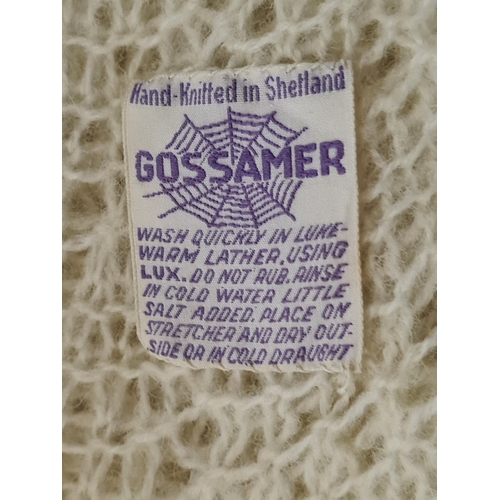 240 - A collection of 5 mid 20th century Babies Wool Blankets to include 2 Scottish Gossamer Creams blanke... 