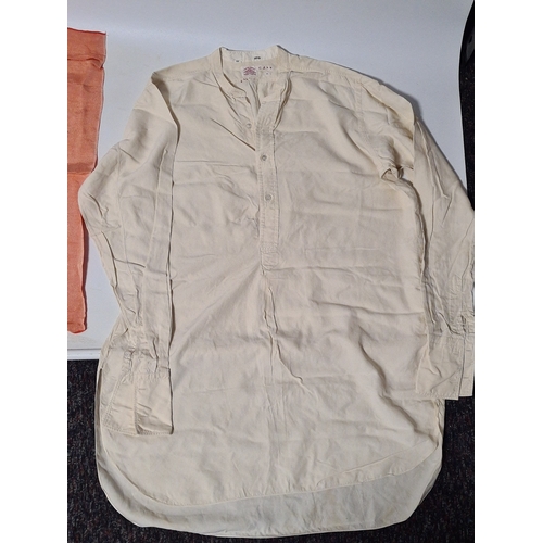 245 - A collection of early to mid 20th century East Asian fabrics to include a Kobe, Japan shirt, a Japan... 