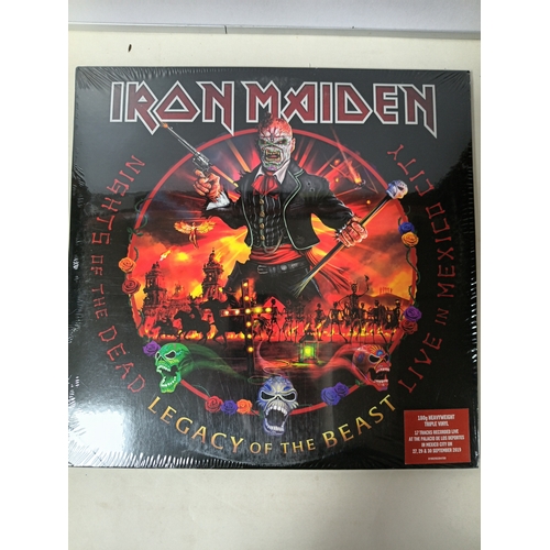 60 - Iron Maiden Nights of the Dead Legacy of the Beast Live in Mexico City, 180g heavyweight triple viny... 