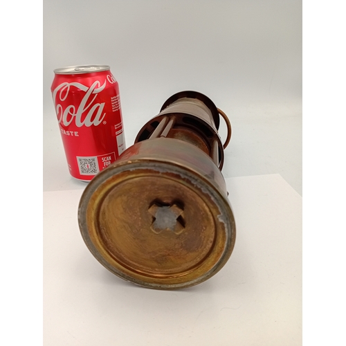205 - PROTECTOR LAMP Type 6. Vintage safety mining lamp