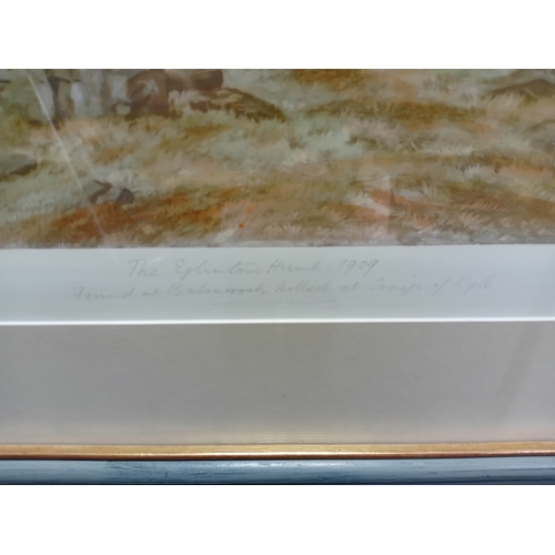 103 - The two prints are based on the 1909 work of British artist Godfrey Douglas Giles. Edwardian art foc... 