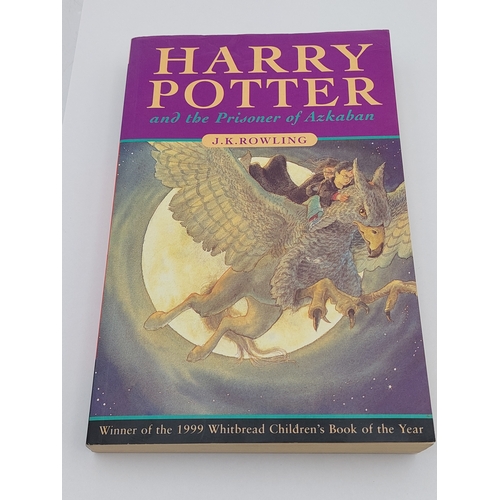 158 - A first edition first or second impression of Harry Potter and the prisoner of Azkaban. Bloomsbury.