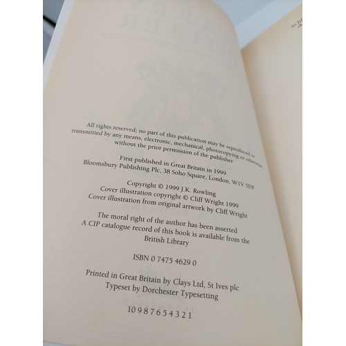 158 - A first edition first or second impression of Harry Potter and the prisoner of Azkaban. Bloomsbury.