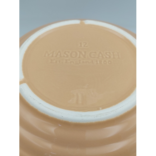 274 - A Mason cash England mixing bowl. 11.5 inch diameter.