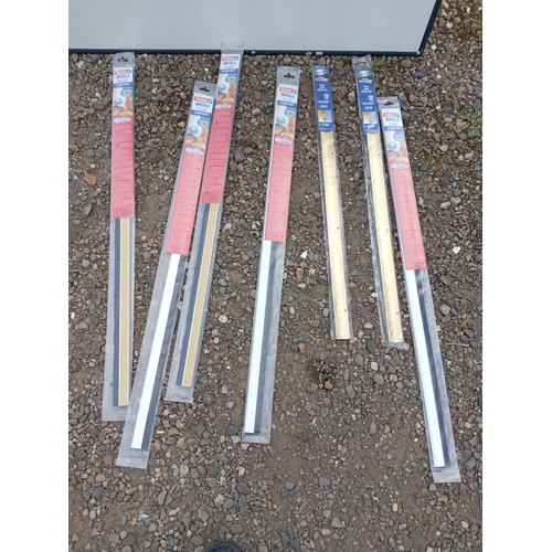 197 - A collection of door insulators & rain deflectors.