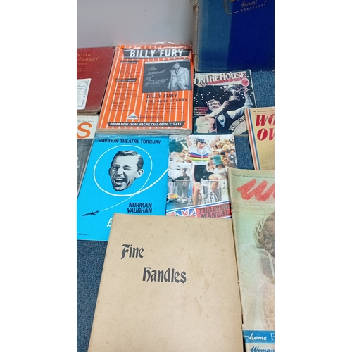4 - A quantity of 20th century printed ephemera, including Woman’s Own, Everybody’s and Weekend magazine... 