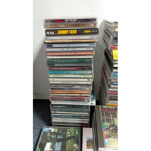 8 - A quantity of compact discs, largely popular, Irish traditional and classical compilations, includin... 