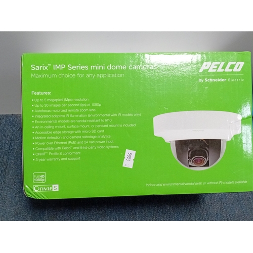 88 - A quantity of surveillance equipment including Pelco by Schneider Electric Sarix IMP Series mini dom... 