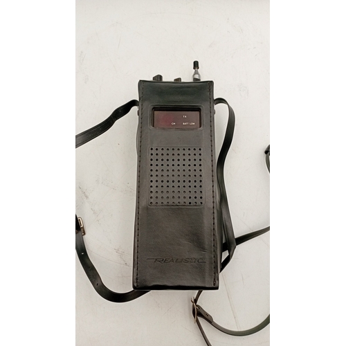96 - Saisho SW-5000 portable world band receiver, with telescopic aerial and multi-band digital tuning, a... 