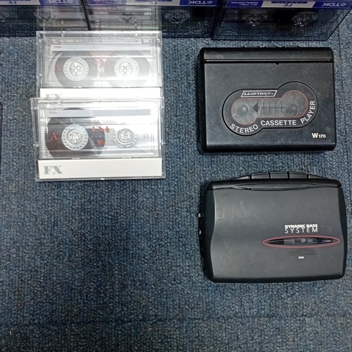 75 - A quantity of compact audio cassettes, largely TDK FE and Maxim 90, including mixed recorded tapes a... 