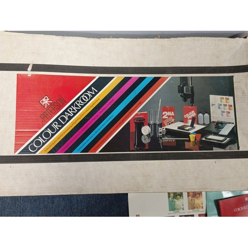 78 - Paterson Colour Darkroom 2NA kit, comprising boxed darkroom enlarger accessories including filter dr... 